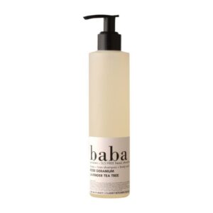 baba paraben and SLS FREE head, shoulders, knees + toes shampoo + body wash 250ml