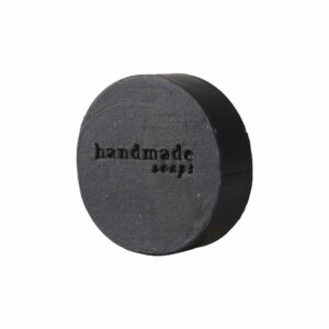 Jo Soap Handmade Soaps with Activated Charcoal 100g in Metal Travel Tin